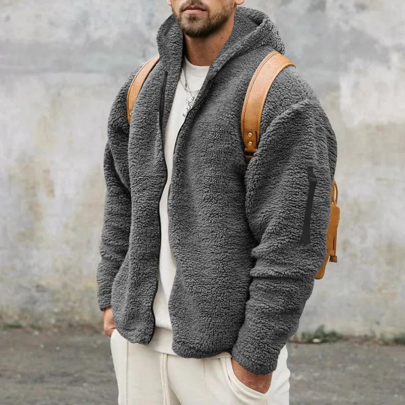 Mateo – Chaqueta de borreguito con capucha