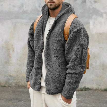 Mateo – Chaqueta de borreguito con capucha