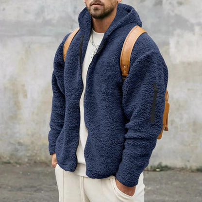 Mateo – Chaqueta de borreguito con capucha