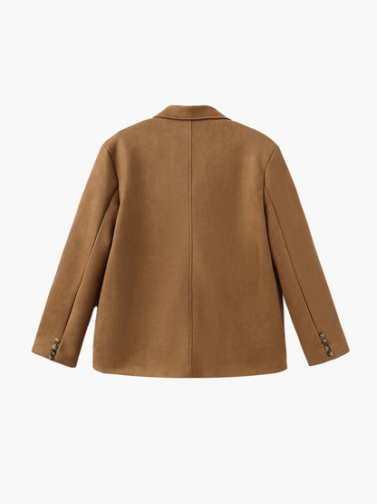 Lucía - Chaqueta Mujer De Pana Con Bolsillos Y Botones