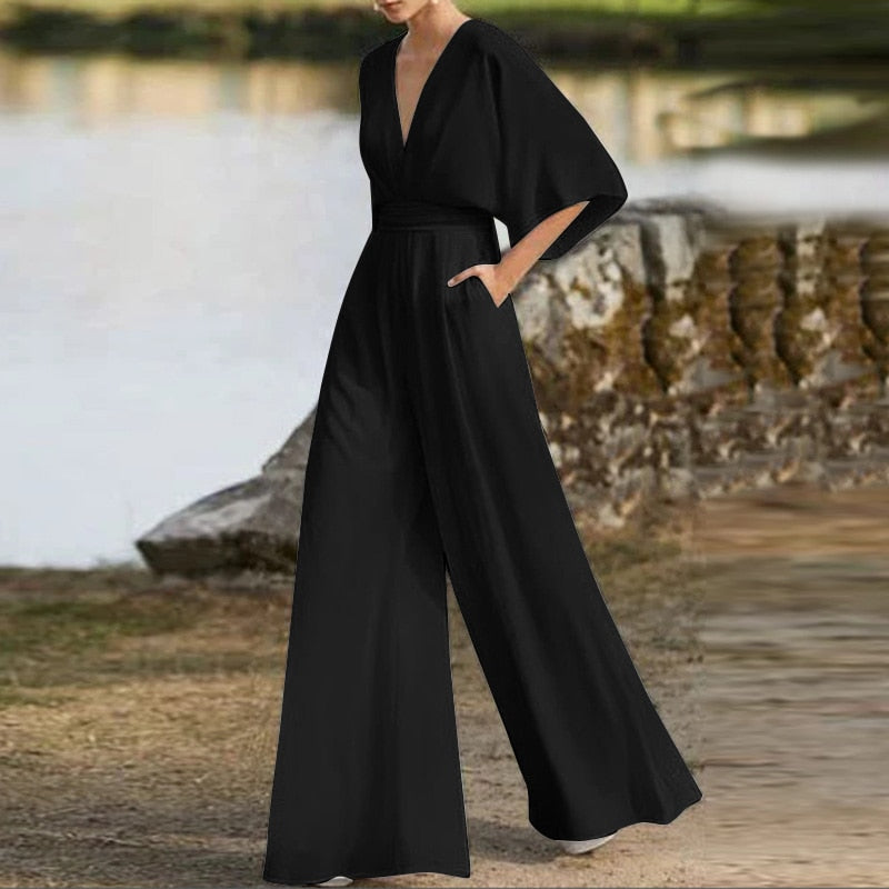 Isabel | Mono elegante con cuello en V