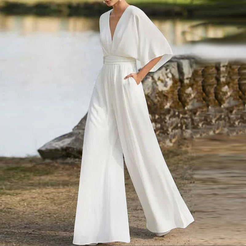 Isabel | Mono elegante con cuello en V