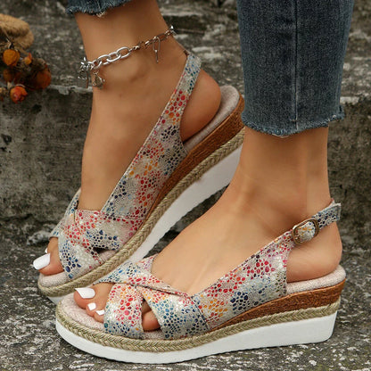 Beatriz | Sandalias ortopédicas cómodas cuña