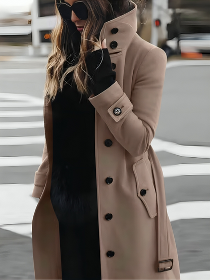 Amaranta – Abrigo largo elegante de invierno