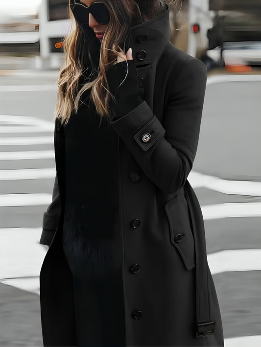 Amaranta – Abrigo largo elegante de invierno