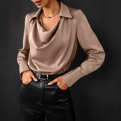 Mannuela | Blusa de seda elegante para mujer