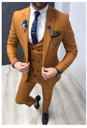 Sebastián - Traje de tres piezas con accesorios