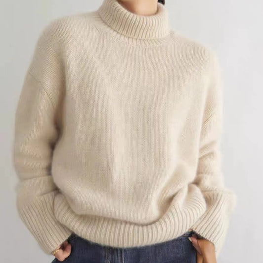 Faye - Jersey de cuello alto de lana