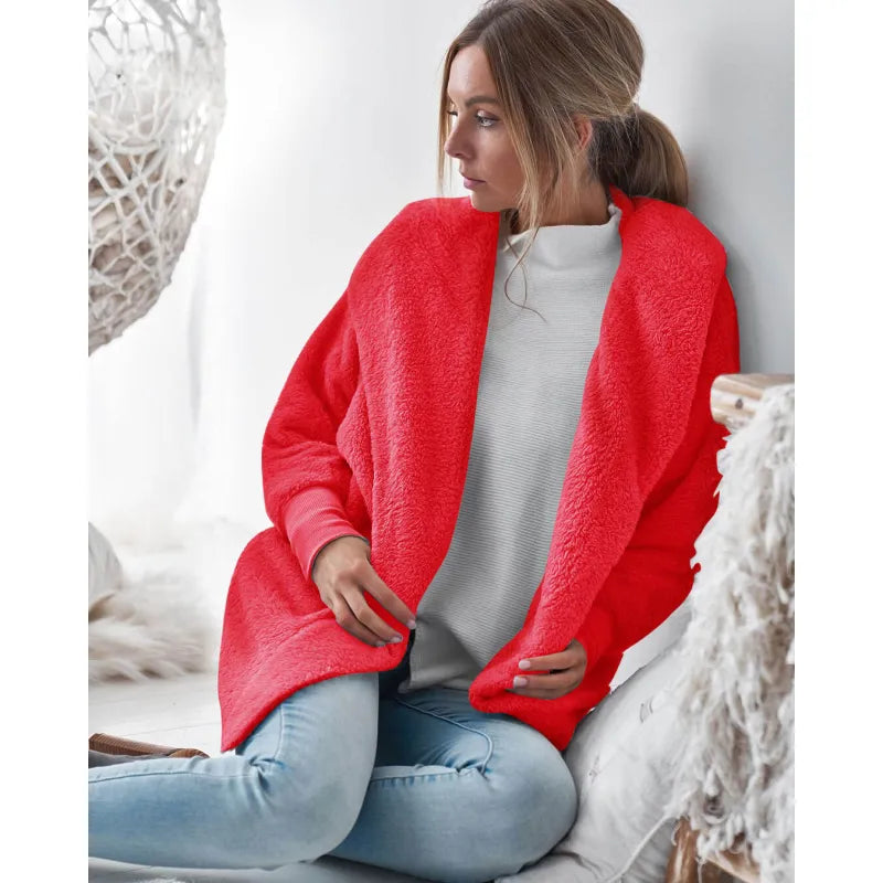 Annah | Chaqueta polar de manga larga con capucha