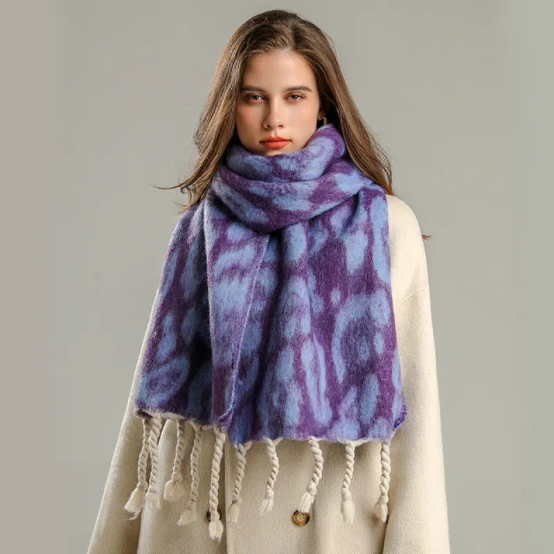 Isabeau | Bufanda de invierno para mujer, cachemira, pashmina cálida