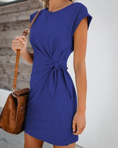 Athena | Mini Vestido Liso