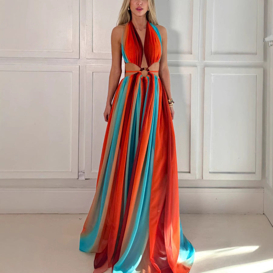 Julieta - Vestido maxi con aberturas vestidos largos