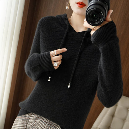 Clavia - Jersey de punto con capucha