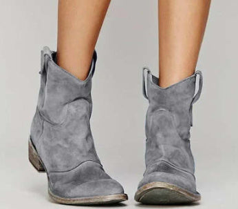 Selena - Botines western de ante
