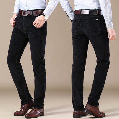 Andrés - Pantalón hombre pana slim fit casual
