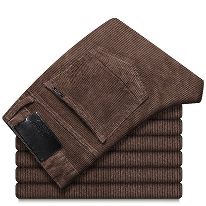 Andrés - Pantalón hombre pana slim fit casual