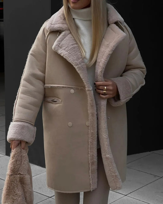 Isabella – Abrigo de invierno con forro de peluche