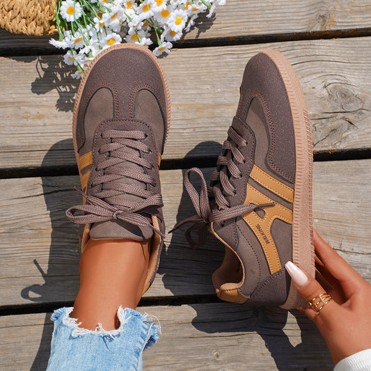 Natalia - Zapatillas deportivas casuales con cordones