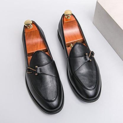 Quayd | Mocasines de cuero suave para hombre, casuales y sin cordones