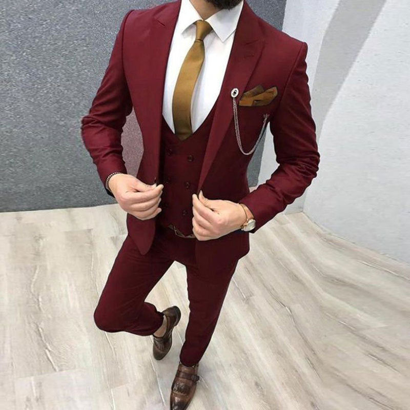 Sebastián - Traje de tres piezas con accesorios
