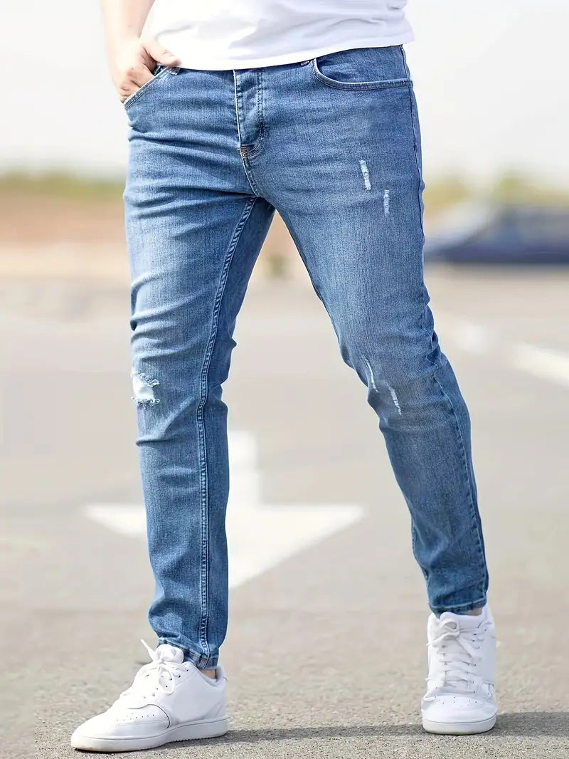 Neryss | Jeans ajustados elásticos de estilo americano