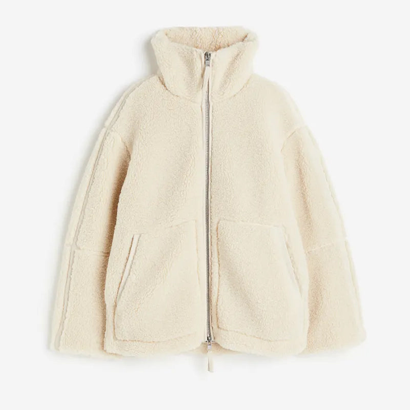 Milayna | Chaqueta sherpa cálida y con estilo