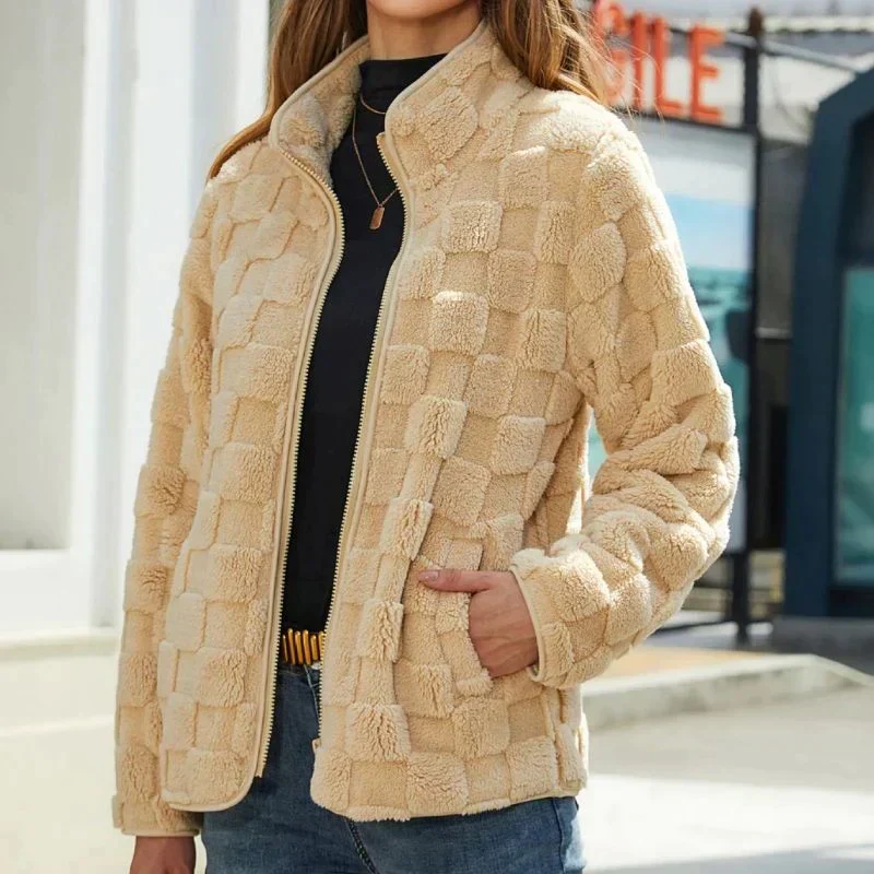 Daniela – Chaqueta Acolchada de Pelo Suave