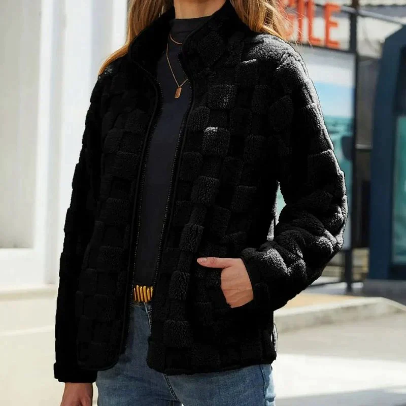 Daniela – Chaqueta Acolchada de Pelo Suave