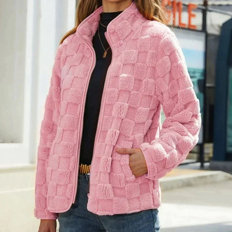 Daniela – Chaqueta Acolchada de Pelo Suave