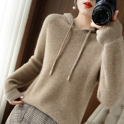 Clavia - Jersey de punto con capucha