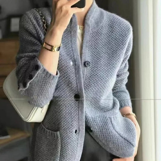 Sofía - Chaqueta de punto con botones mujer