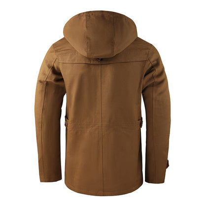 Andrés – Chaqueta casual con capucha desmontable