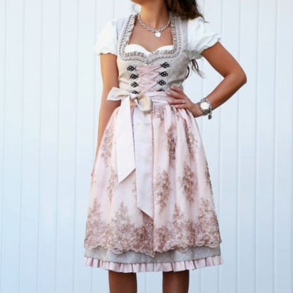 Emilia - Vestido tradicional bávaro bordado