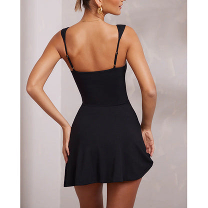 Cristina | Glamuroso vestido sin espalda