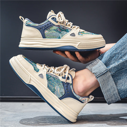 Kai - Zapatillas casual multitextura