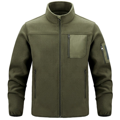 Básilio | Abrigo casual para hombre con cuello alto para exteriores