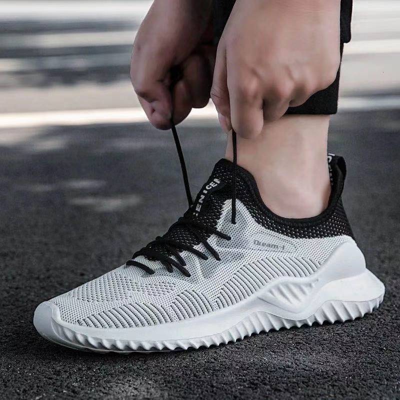 Zoryon | Zapatillas deportivas de hombre con malla transpirable y tejido flyknit