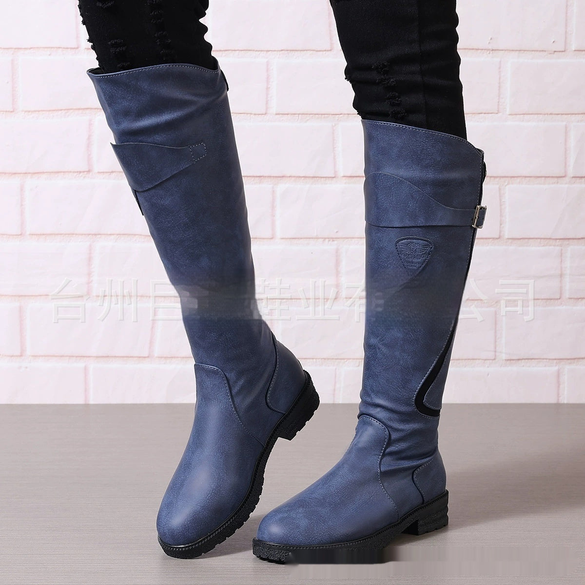 Jonah - Botas altas de cuero