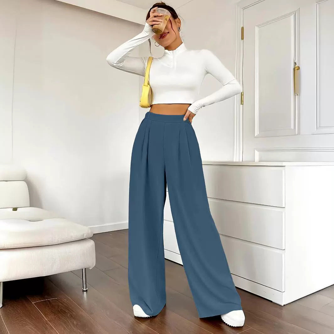 Carla | Pantalón casual recto y ancho para mujer en primavera