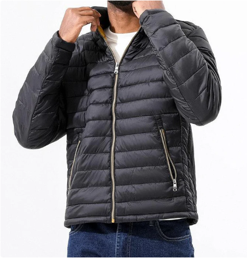 Nicodemo | Abrigo puffer de nylon para hombre