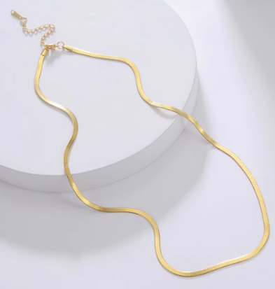 Constanza | Collar de cadena de acero para mujeres