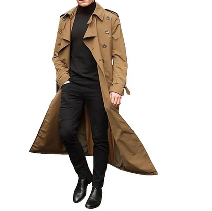Viriato | Trench coat masculino casual y a la moda