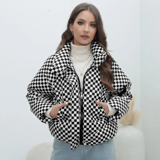 Lauryn | Chaqueta de algodón abrigada para mujer chaqueta acolchada de algodón