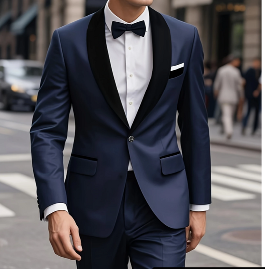 Eduardo - Traje formal azul marino