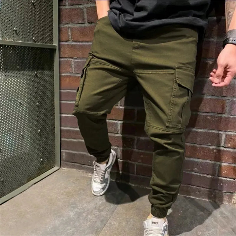 Gydion | Pantalón cargo casual para hombre con bolsillos prácticos para la primavera