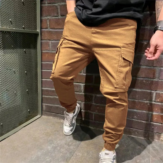 Gydion | Pantalón cargo casual para hombre con bolsillos prácticos para la primavera