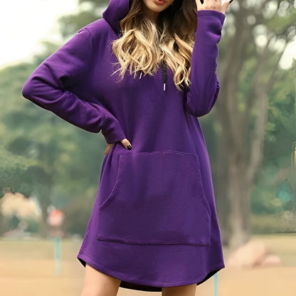 Lucía – Vestido sudadera con capucha