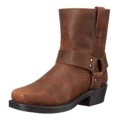 Rafael - Botas vaqueras hombre estilo biker