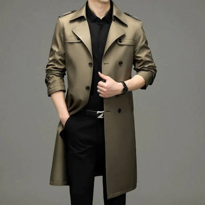 Auryelyan | Trench coat streetwear urbano para hombre