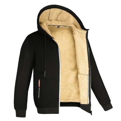 Kristoffer - Weiche und warme Herrenjacke - Winterjacken - Armeegrün - Müller Mode